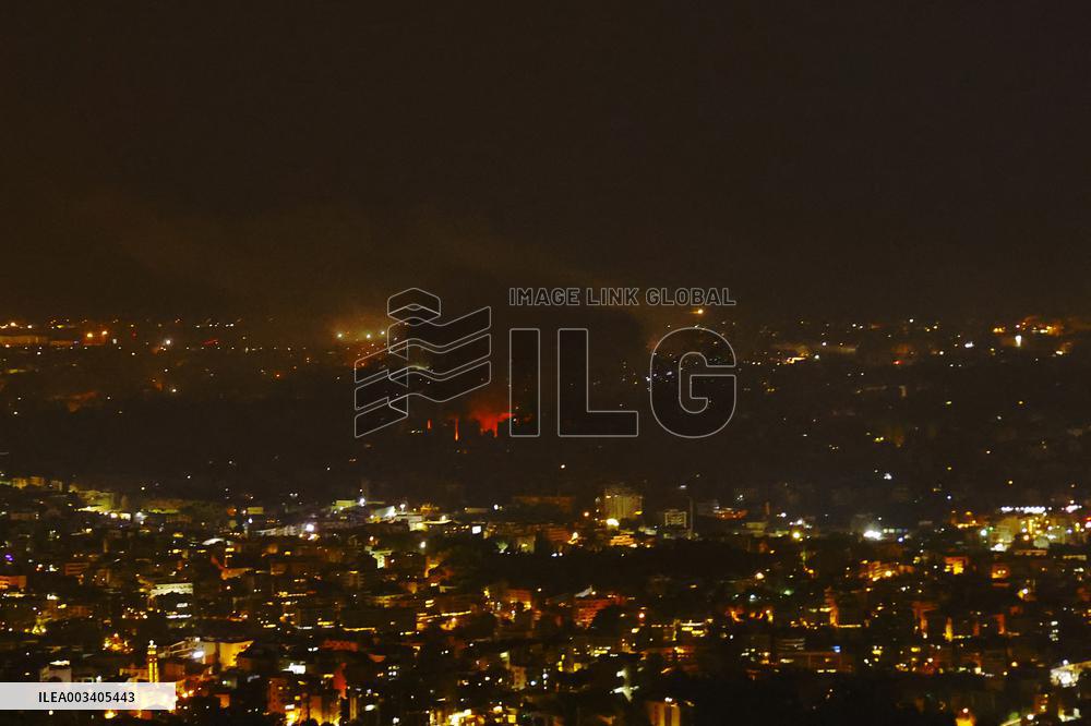 Israel Launches Fresh Strikes On South Beirut - Lebanon