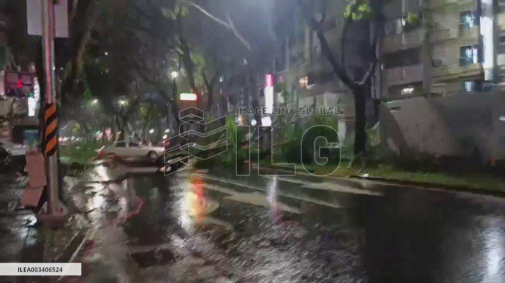 Taiwan: Typhoon Krathon Leaves Trail Of Destruction 7