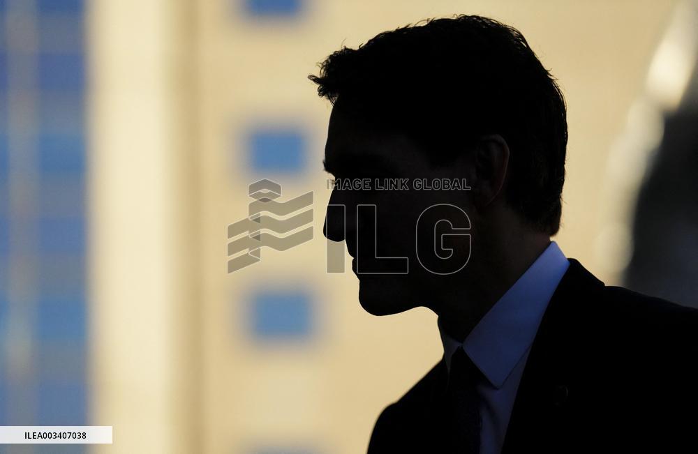 Justin Trudeau At FrancoTech During Francophonie Summit