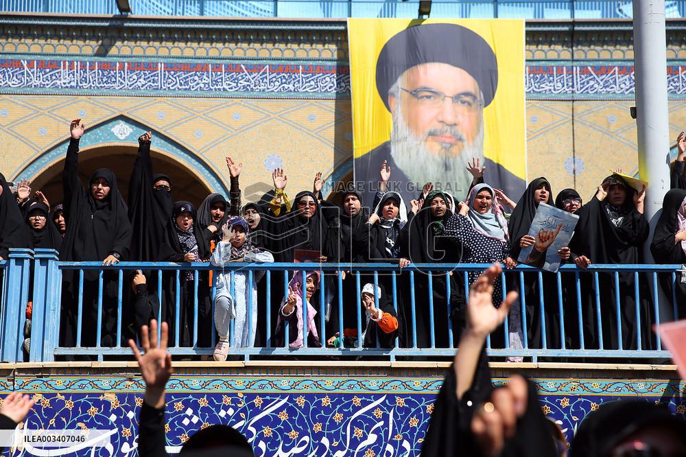 Khamenei Leads Friday Prayers - Tehran