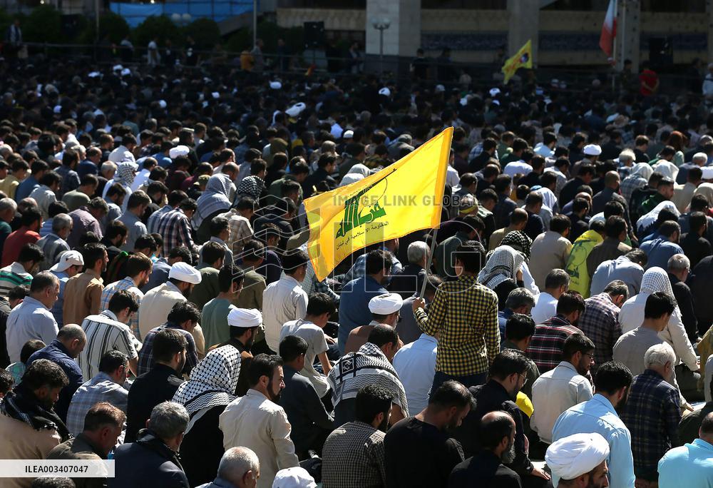 Khamenei Leads Friday Prayers - Tehran