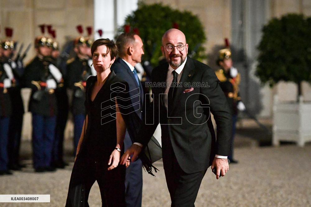 Dinner for the XIX Francophonie Summit at the Elysee FA