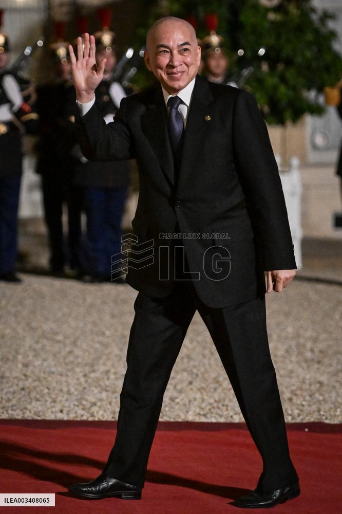 Dinner for the XIX Francophonie Summit at the Elysee FA