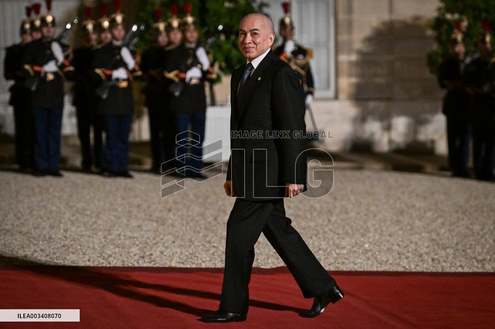 Dinner for the XIX Francophonie Summit at the Elysee FA