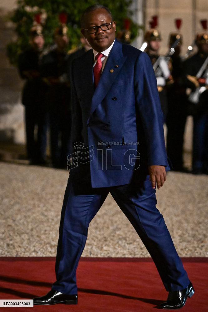 Dinner for the XIX Francophonie Summit at the Elysee FA