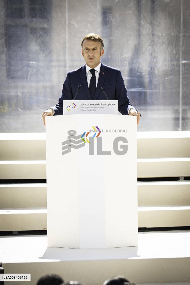 19th Summit of the Francophonie in Villers-Cotterets Castle