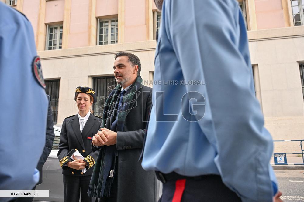 Laurent Saint Martin Visits GRITT - France