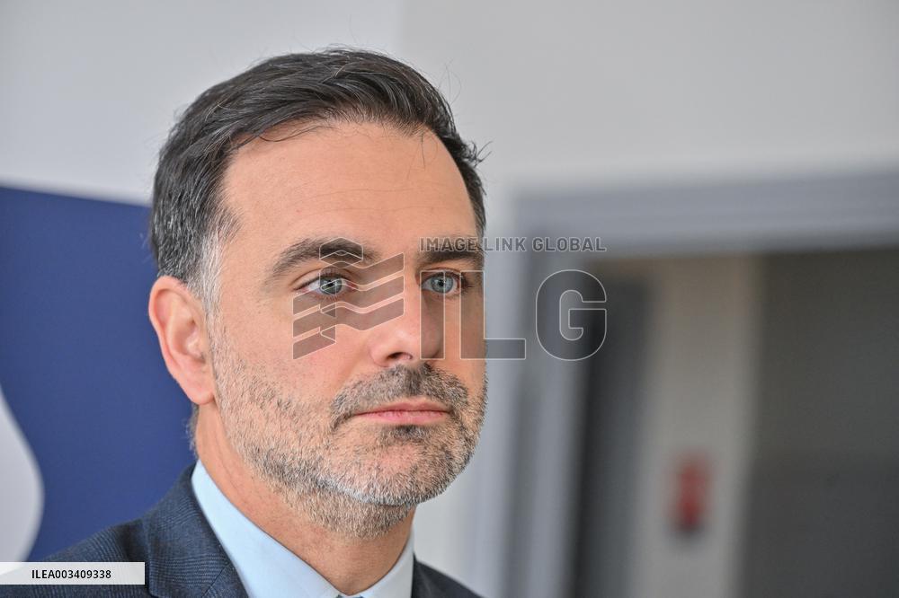 Laurent Saint Martin Visits GRITT - France