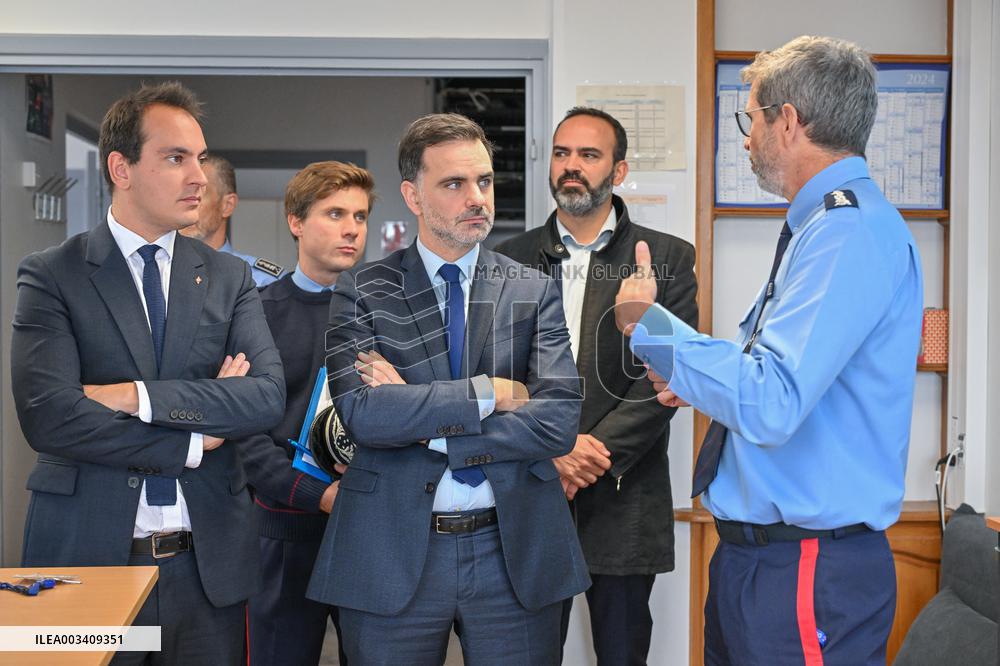 Laurent Saint Martin Visits GRITT - France