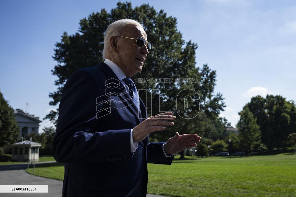 DC: President Biden Departs the White House for Indiana