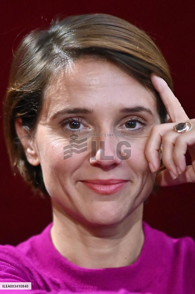 Exclusive - Melanie Taravant At Festival de la Fiction et du Documentaire Politique