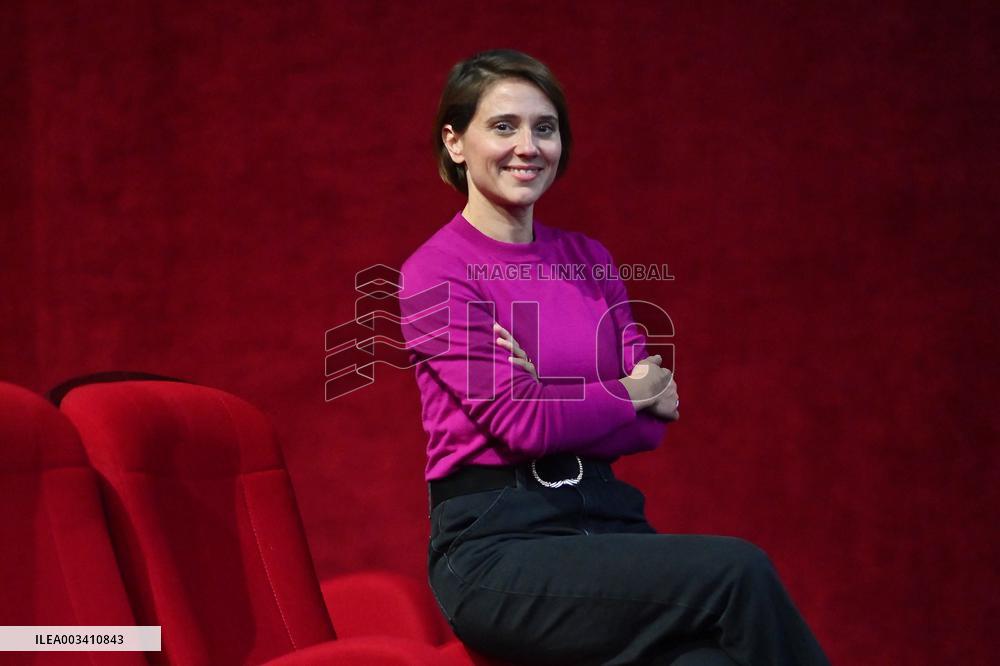 Exclusive - Melanie Taravant At Festival de la Fiction et du Documentaire Politique