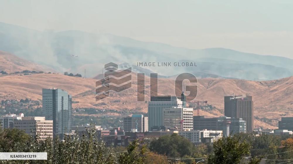 US: Valley Fire Rages Near Boise, Idaho, Burning Over 9,400 Acres 2