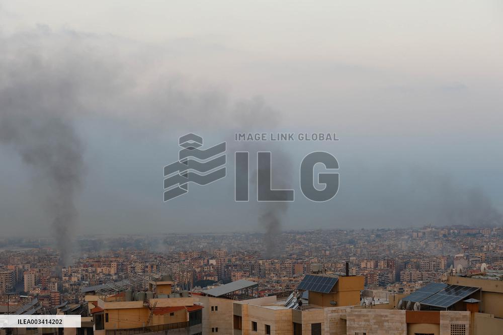 Israeli airstrikes on Dahiyeh, south of Beirut