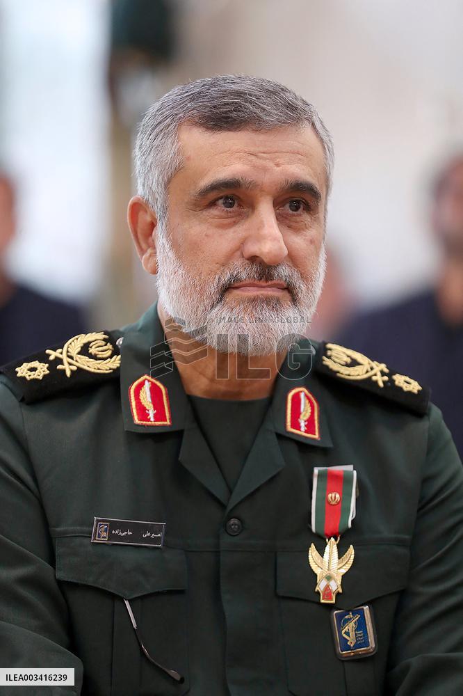 Ayatollah Khamenei awarded General Amir Ali Hajizadeh the Fath medal