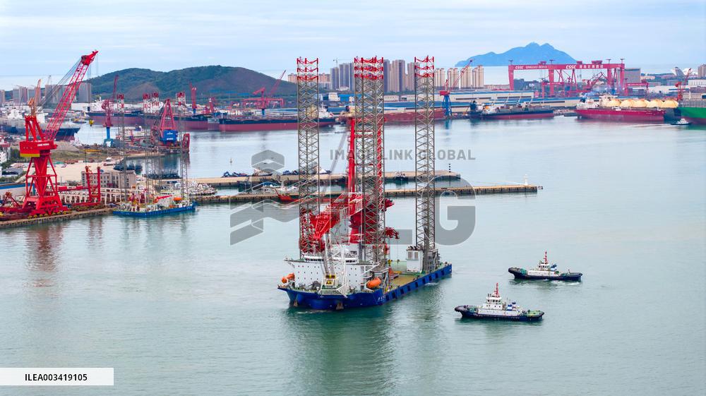 Fourth Generation Offshore Wind Power Construction Platform Delivery