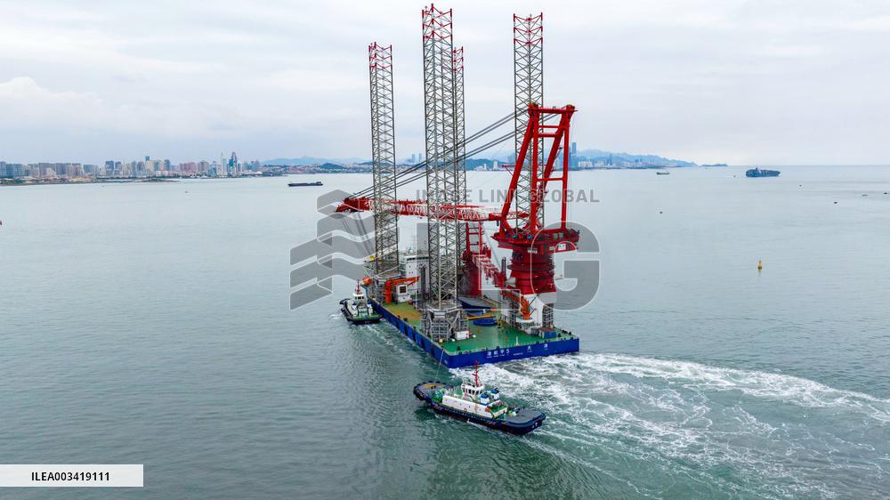 Fourth Generation Offshore Wind Power Construction Platform Delivery