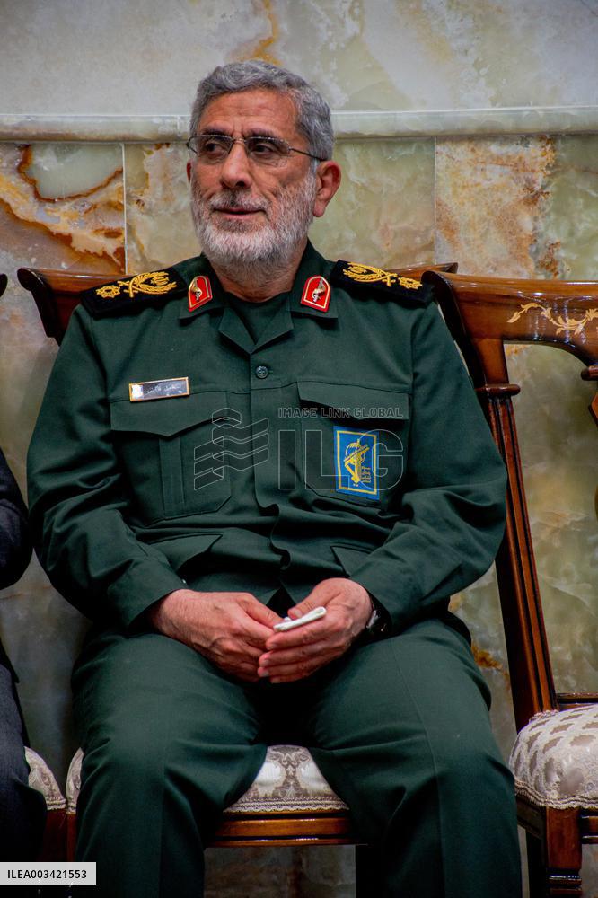 Iran's Quds Force Chief Esmail Qaani  Out Of Contact Since Beirut Strikes
