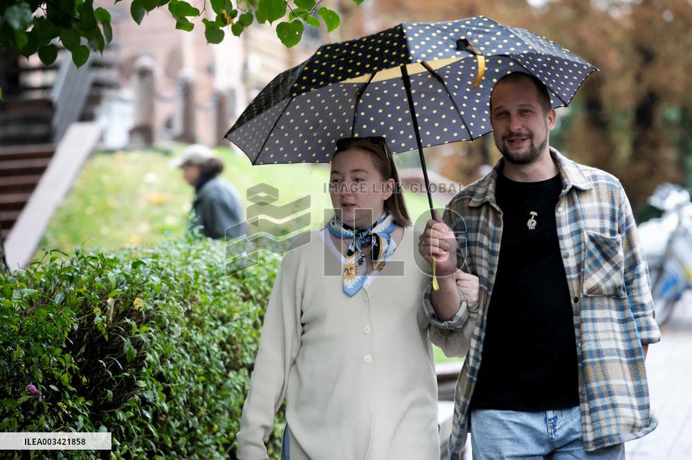 Rainy weather in Kyiv on October 7, 2024