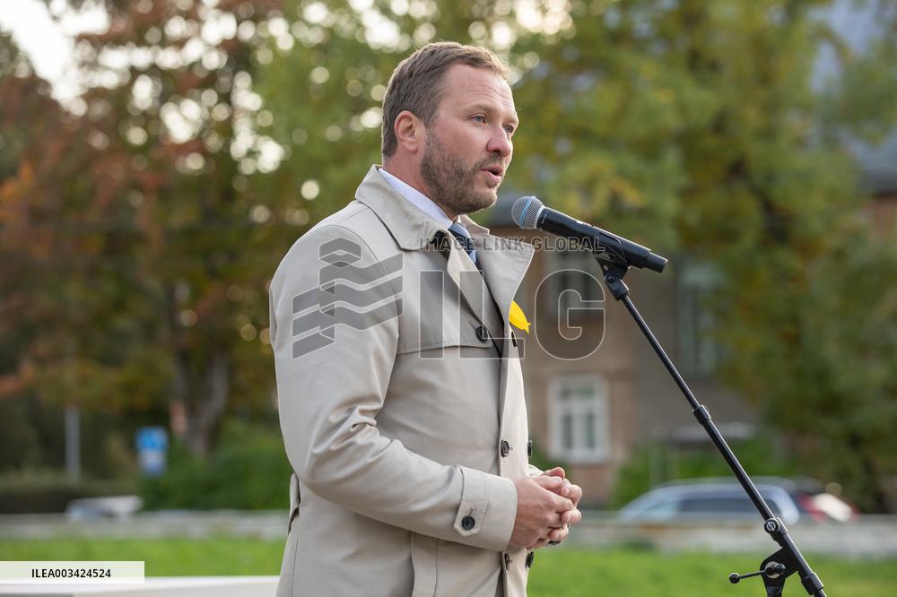 Memorial ceremony to mark the anniversary of Hamas attack