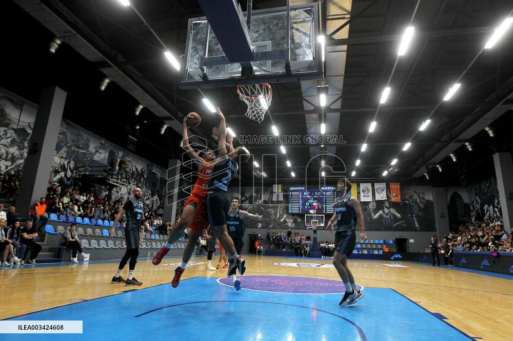 Dnipro beats Cherkasy 82-63 in Ukrainian Basketball SuperLeague match