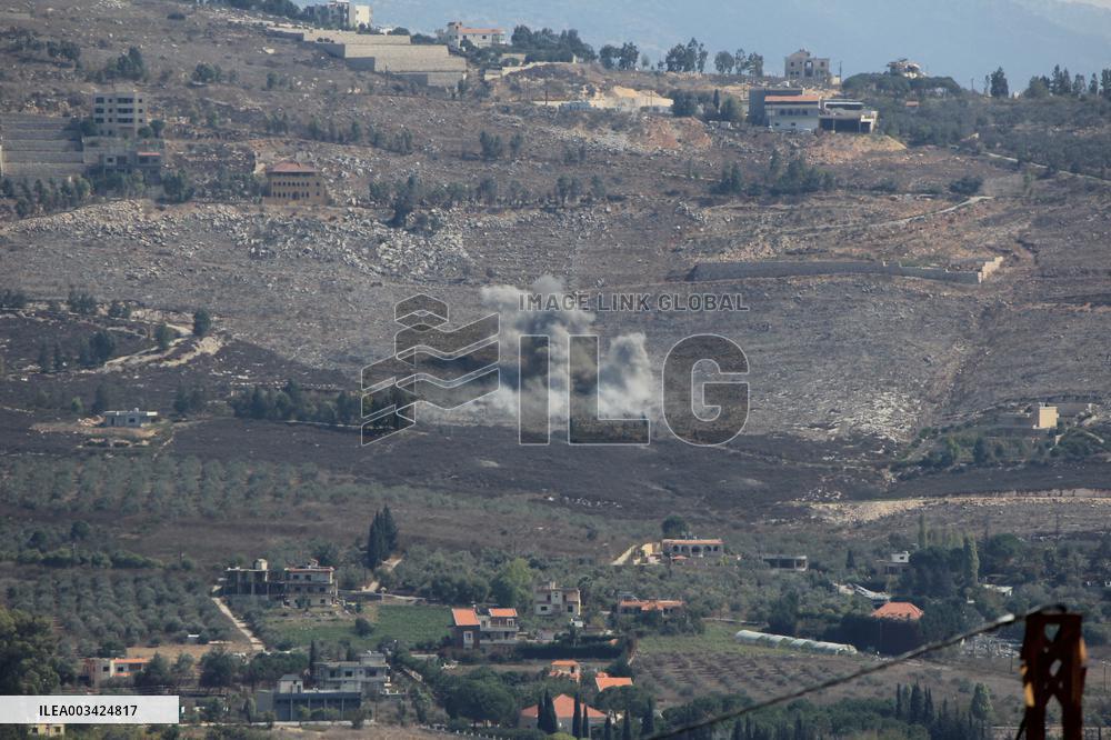 Israeli Airstrikes In Nabatieh Governorate - Lebanon