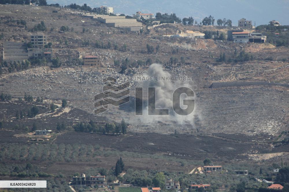 Israeli Airstrikes In Nabatieh Governorate - Lebanon
