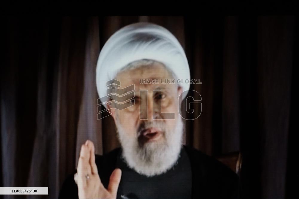 TV Speech of Lebanon’s Hezbollah Deputy Leader Sheikh Naim Qassem