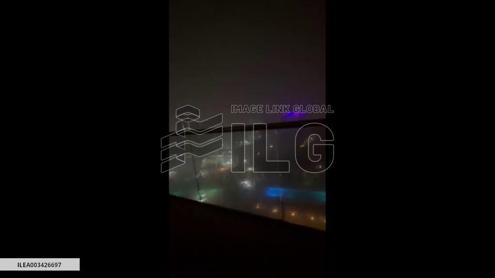 Mexico: Intense Lightning From Category 5 Hurricane Milton Strikes Yucatán Peninsula 6