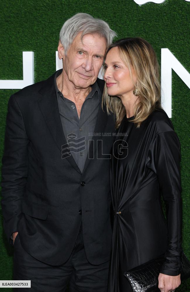Harrison Ford And Calista Flockhart At Shrinking Season 2 Premiere - LA