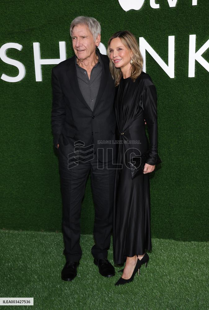 Harrison Ford And Calista Flockhart At Shrinking Season 2 Premiere - LA