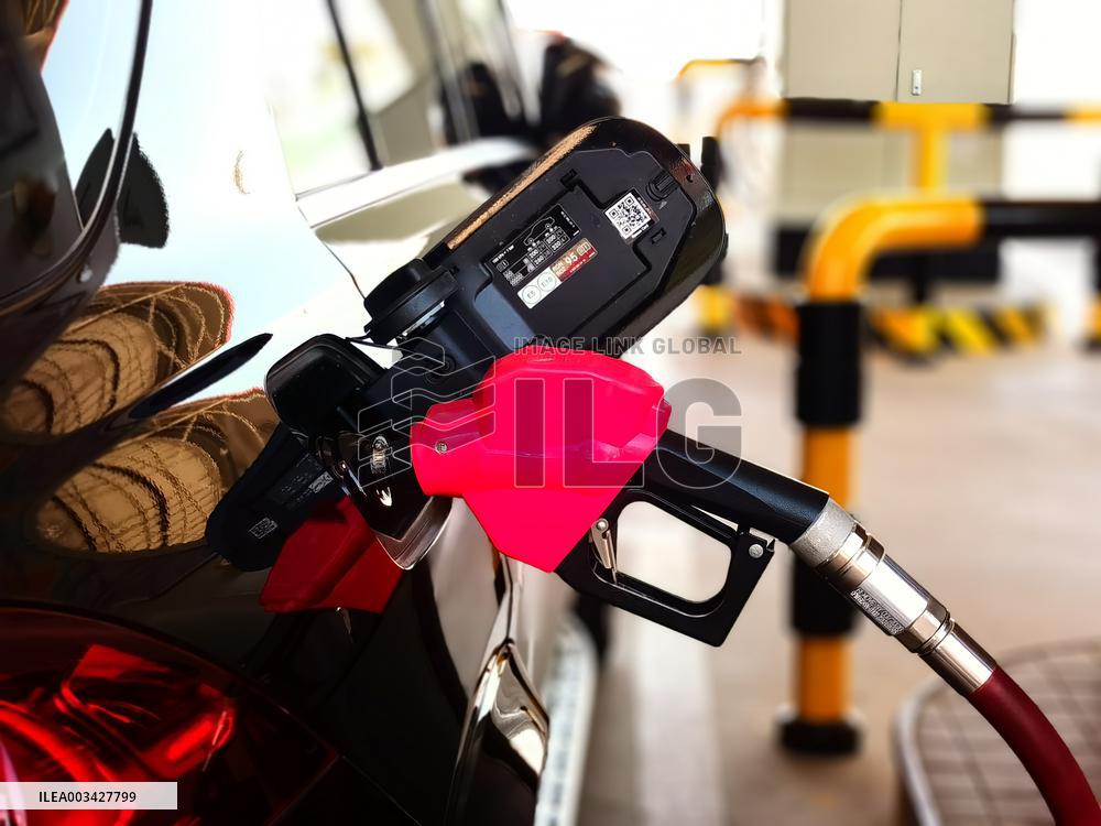 A Gas Station in Beiijng