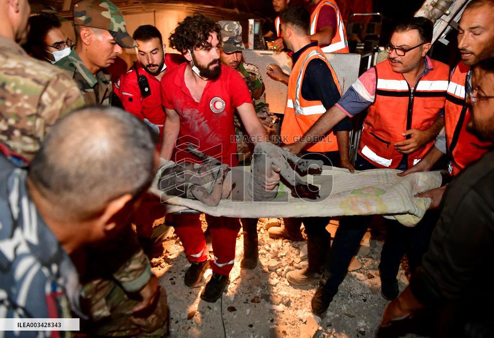 Israel Launched An Airstrike On A Building In Damascus