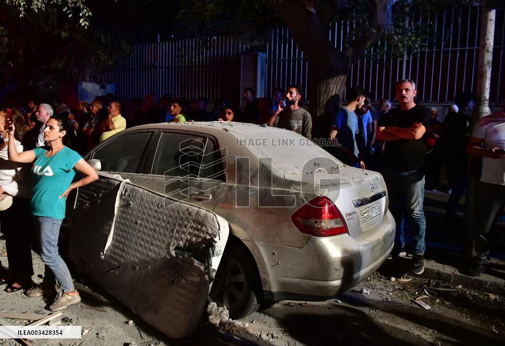 Israel Launched An Airstrike On A Building In Damascus
