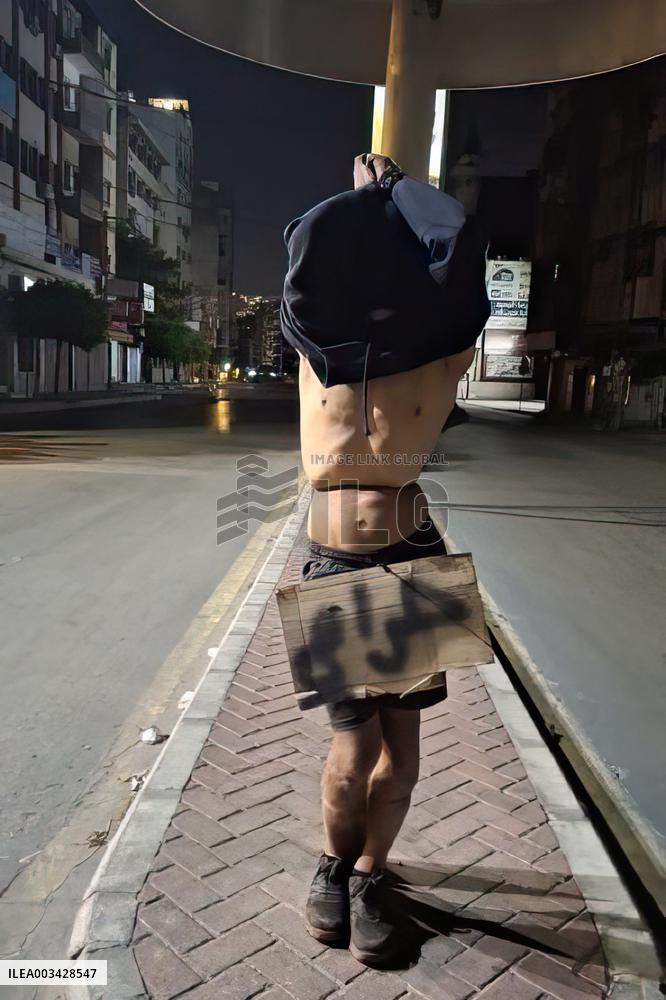 Thieves Arrested And Punished In Beirut