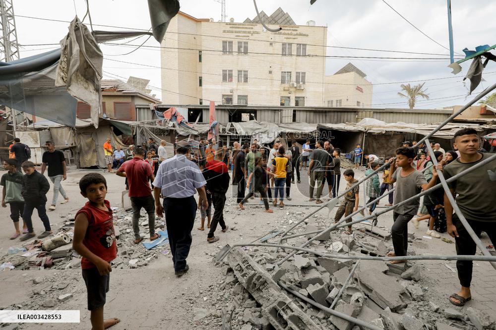 Israeli Airstrikes On Gaza