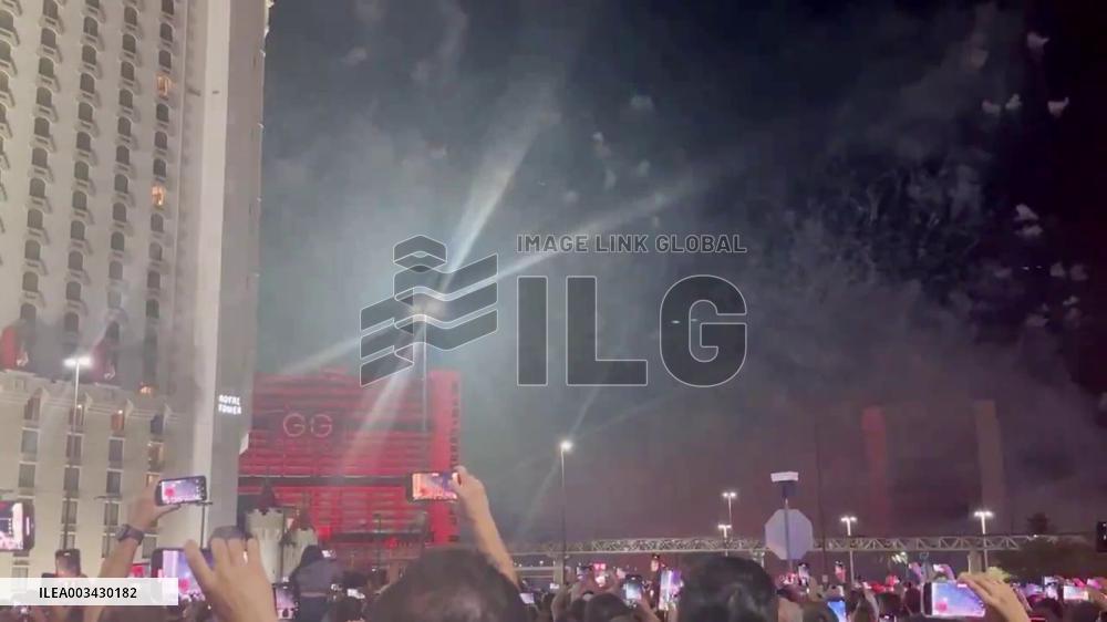 US: Tropicana Hotel In Vegas Imploded With Fireworks Show