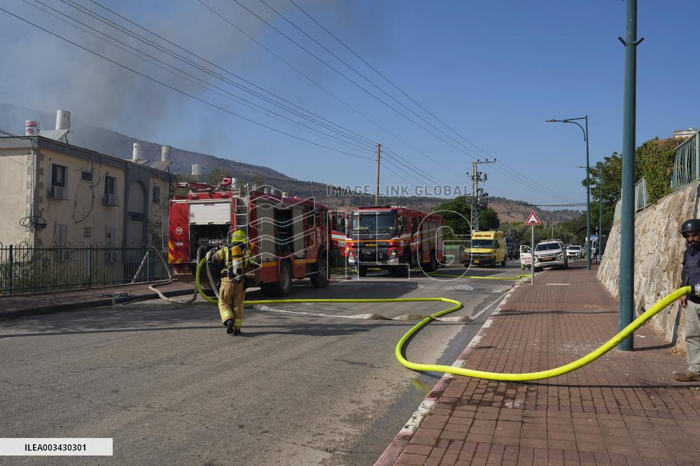 A Rocket Fired By Hezbollah Fighters From Lebanon Killed Two Israeli Civilians - Israel