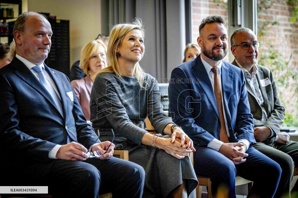Queen Maxima At A Meeting - Arnhem