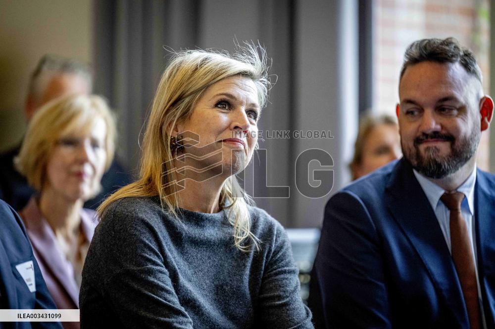 Queen Maxima At A Meeting - Arnhem