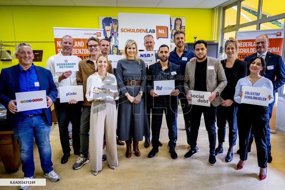 Queen Maxima At A Meeting - Arnhem