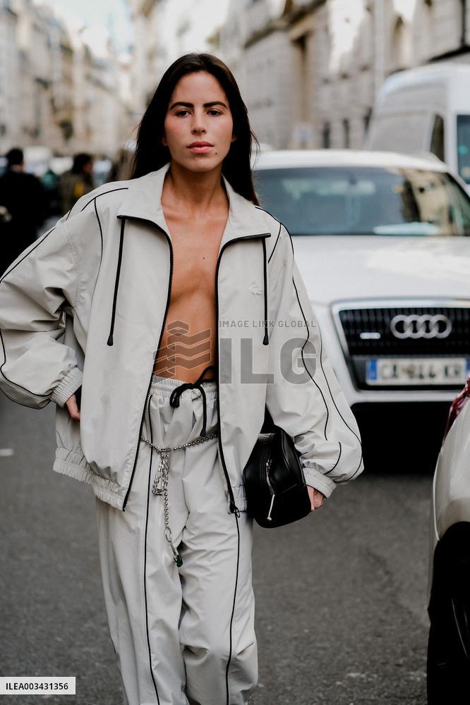 PFW - Lacoste Street Style