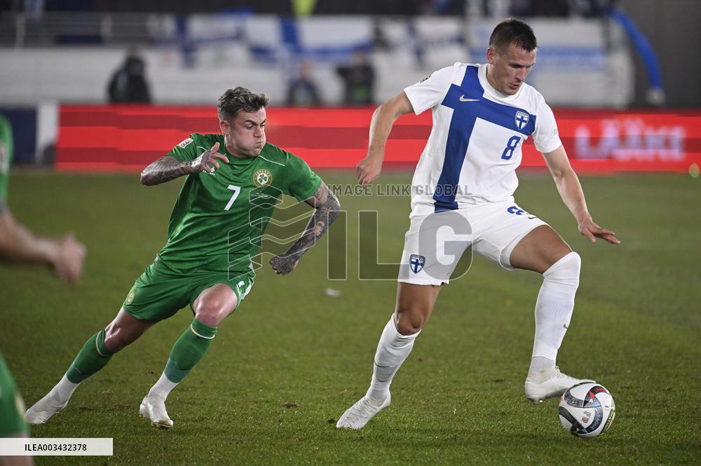 Jalkapallo: Suomi hakee avausvoittoaan miesten Kansojen liigassa, Irlanti vastassa myöhäisottelussa 21.45