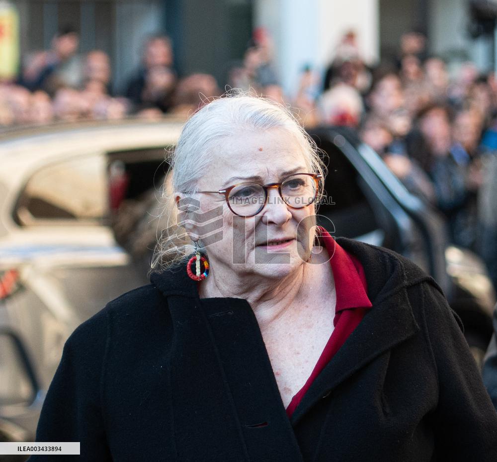 Michel Blanc Funeral - Paris