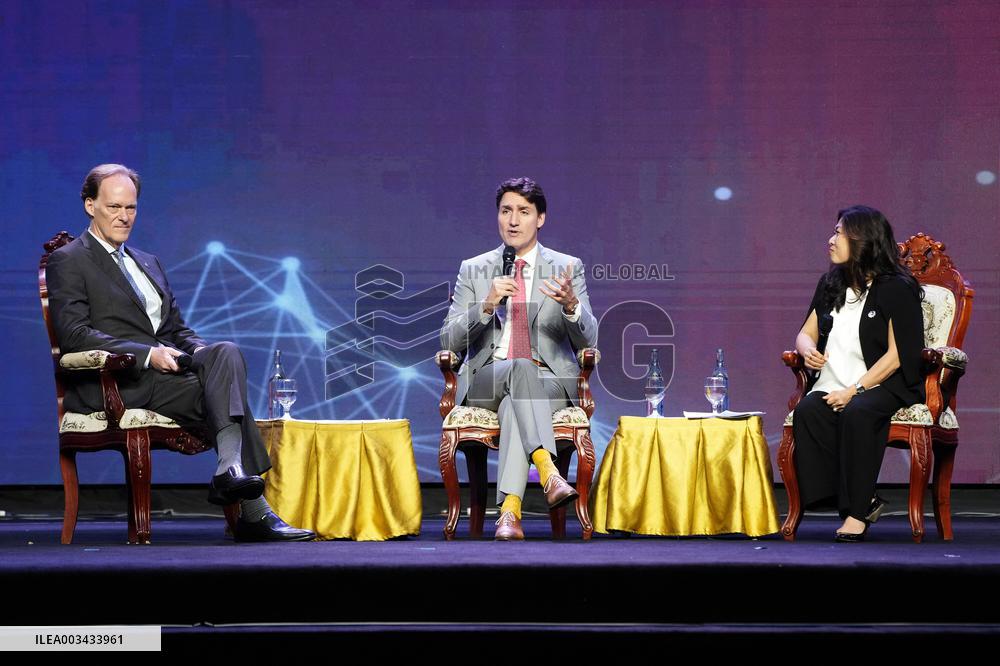 Justin Trudeau Visit To Laos