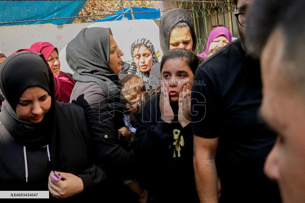 A Funeral Ceremony Held For Palestinian Ziad Abu Hlayel - West Bank