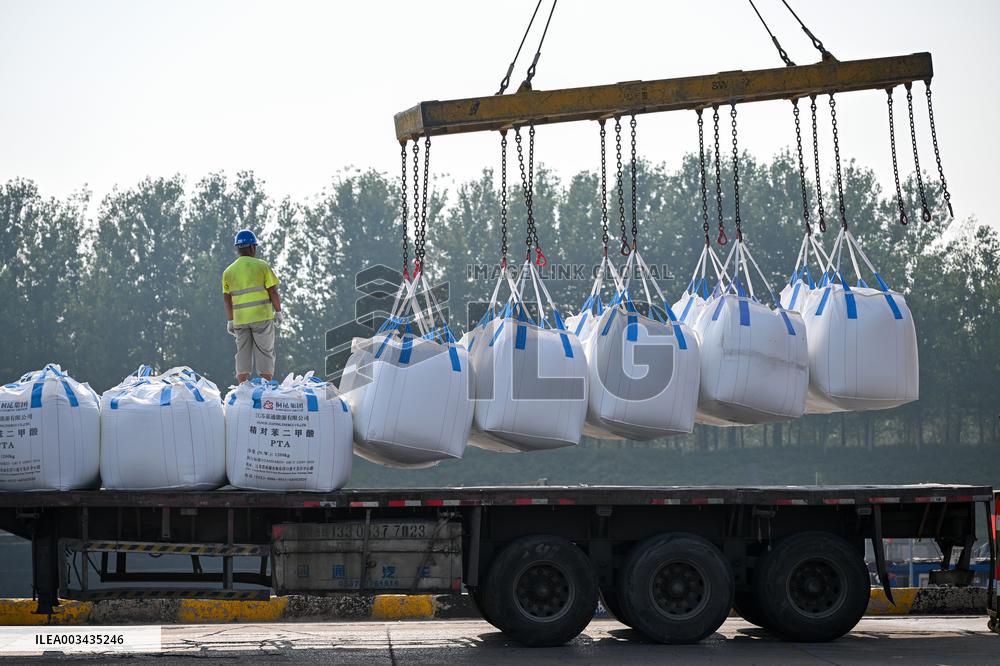 Siyang Port on the Beijing-Hangzhou Grand Canal in Suqian
