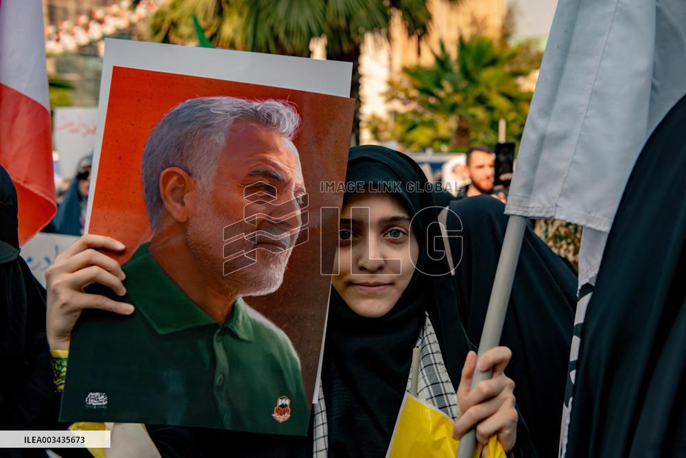 Anti-Israel Rally In Tehran - Iran