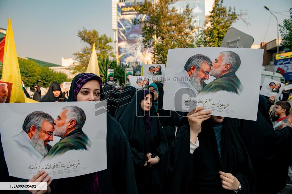 Anti-Israel Rally In Tehran - Iran