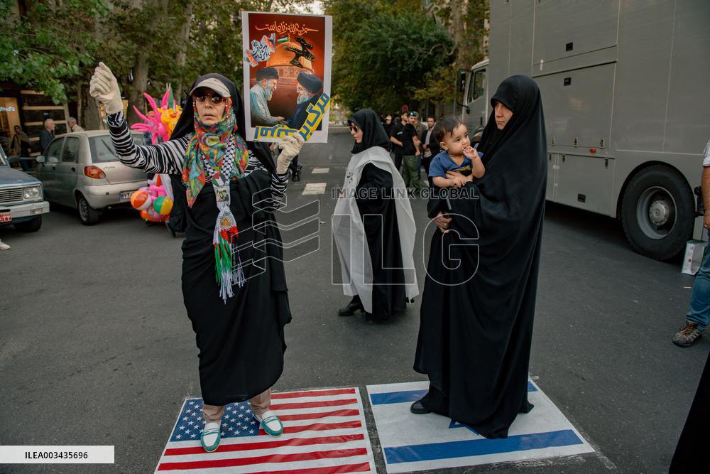 Anti-Israel Rally In Tehran - Iran